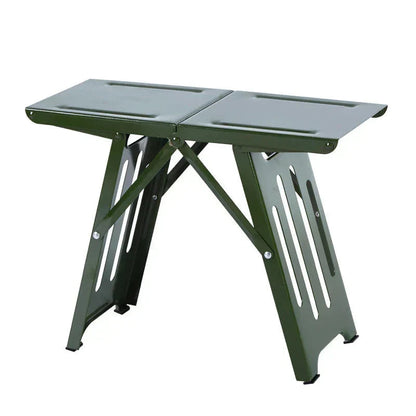 Folding Camping Stool Ultralight Steel Frame & Polyester Seat