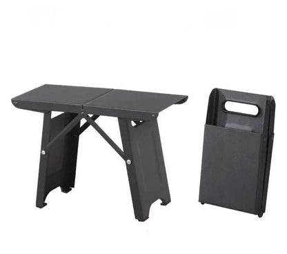 Folding Camping Stool Ultralight Steel Frame & Polyester Seat