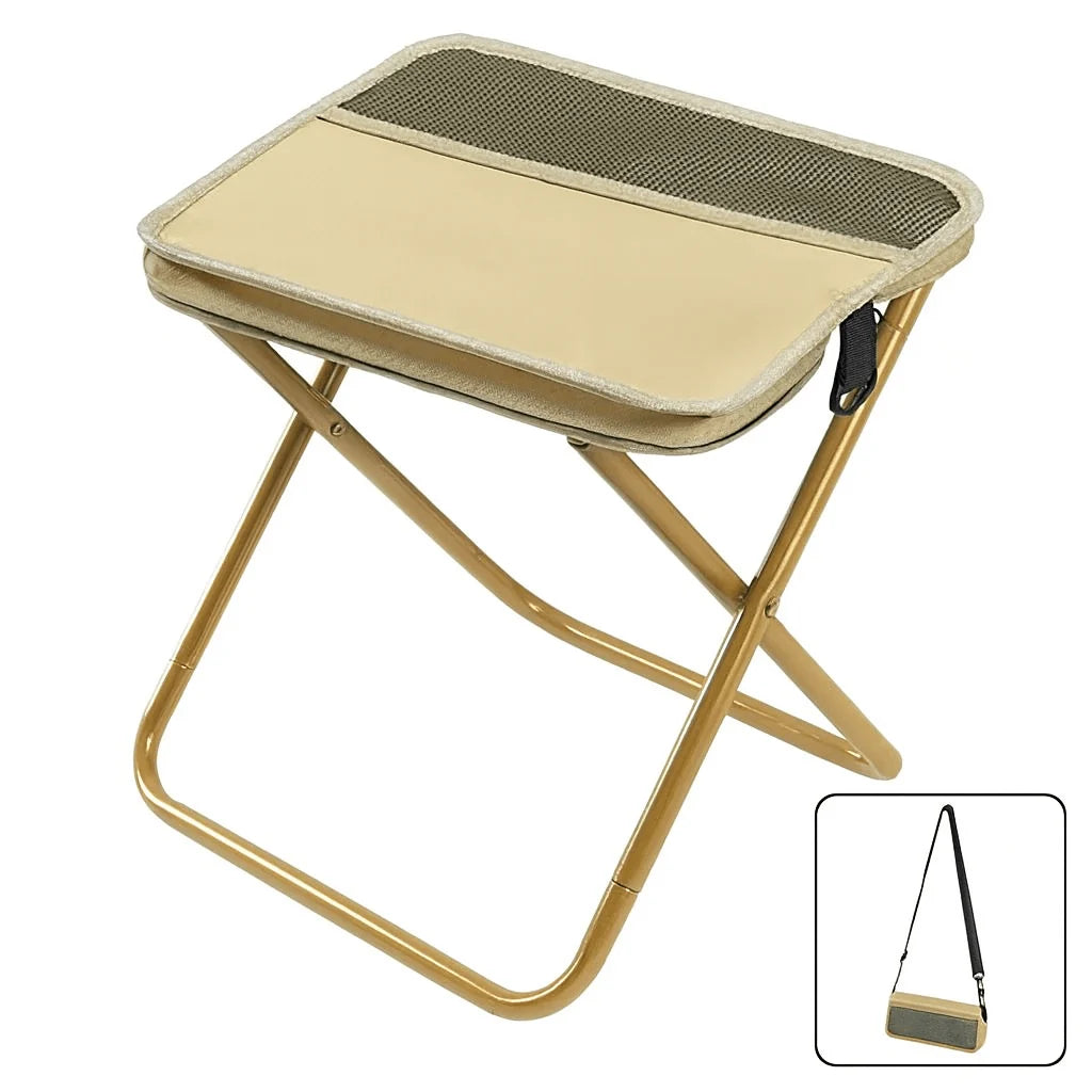 Folding Chair Backpack Waterproof Seat Lightweight