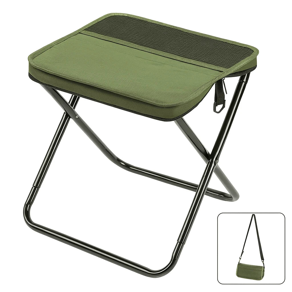 Folding Chair Backpack Waterproof Seat Lightweight