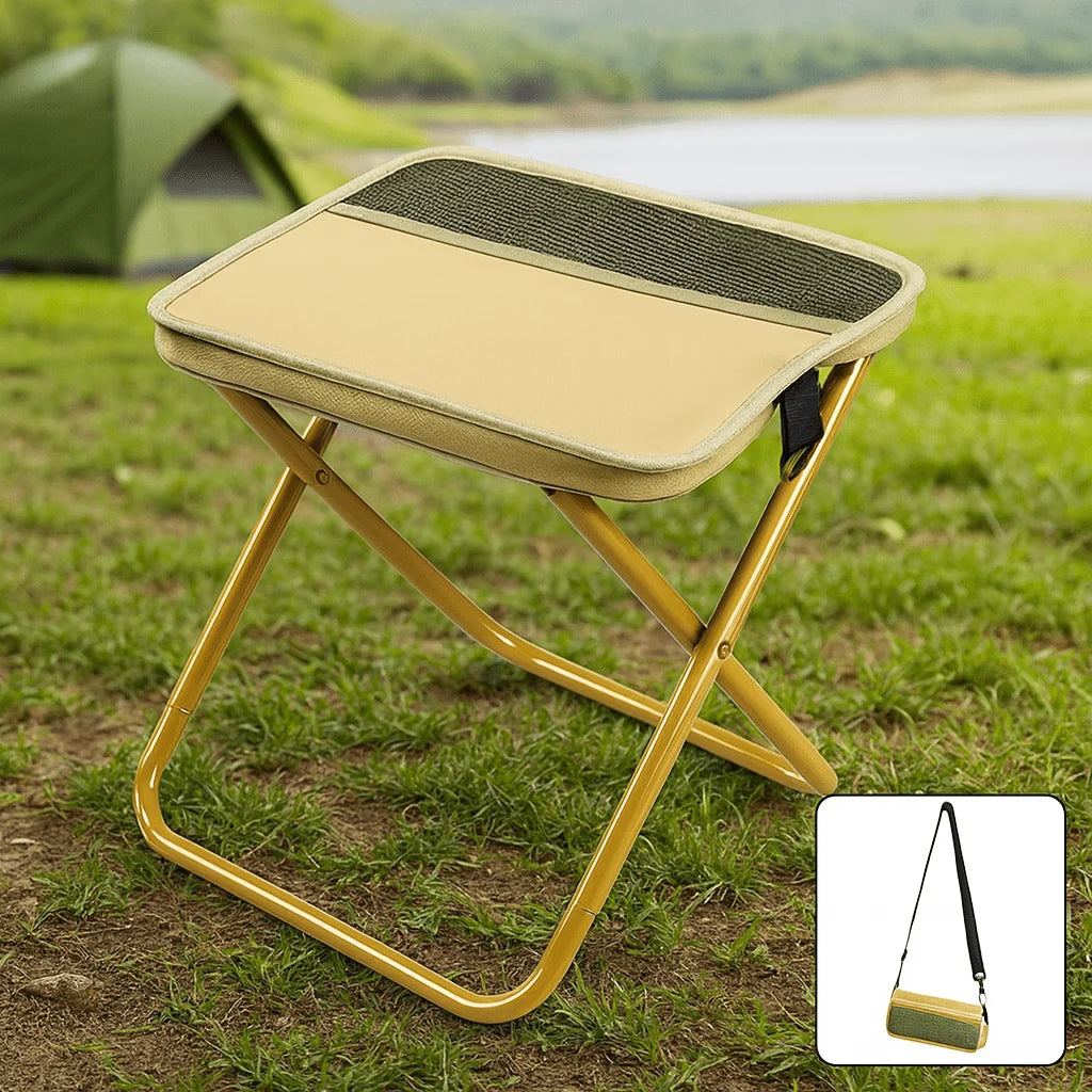 Folding Chair Backpack Waterproof Seat Lightweight