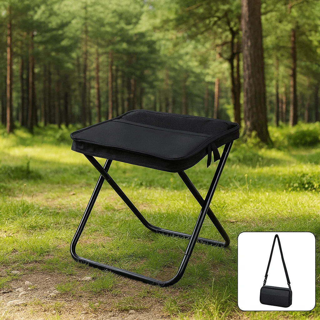 Folding Chair Backpack Waterproof Seat Lightweight