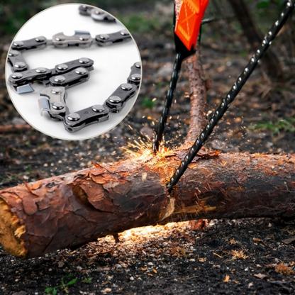 Folding Pocket Saw 65 Mn Blade & Fire Steel