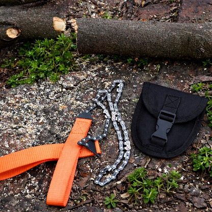 Folding Pocket Saw 65 Mn Blade & Fire Steel