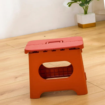 Folding Step Stool Lightweight 300 lb Capacity Carry Handle