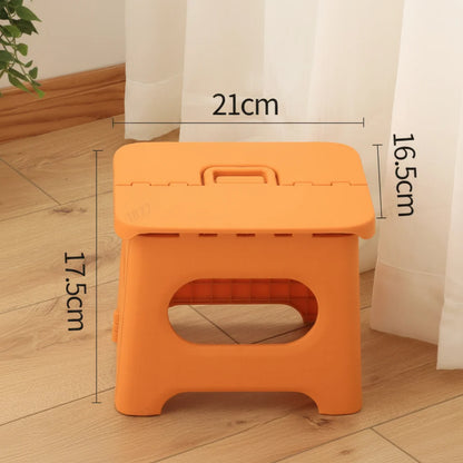 Folding Step Stool Lightweight 300 lb Capacity Carry Handle
