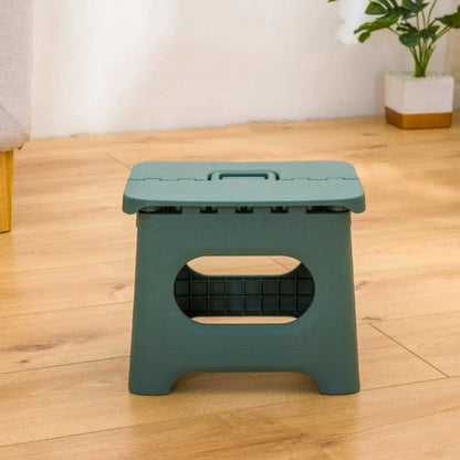 Folding Step Stool Lightweight 300 lb Capacity Carry Handle
