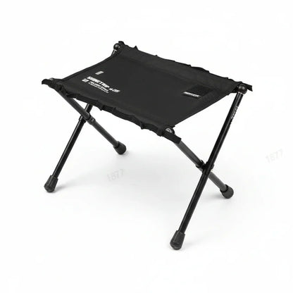 Folding Stool Aluminum Frame Oxford Seat 220 lb Capacity