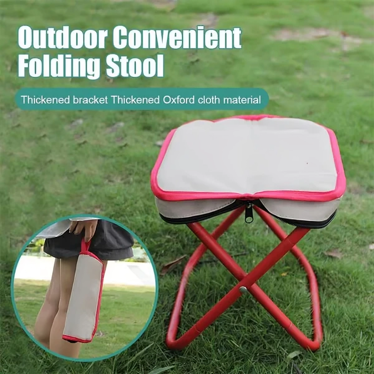 Folding Stool Ultra-Light & Compact 220 lb Capacity