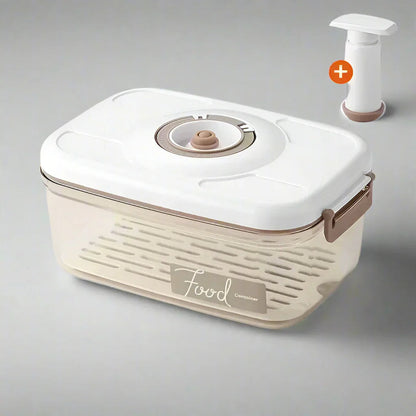 Food Storage Container Vacuum Seal & Hand Pump BPA-Free