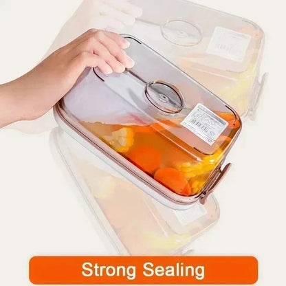 Food Storage Container Vacuum Seal & Hand Pump BPA-Free