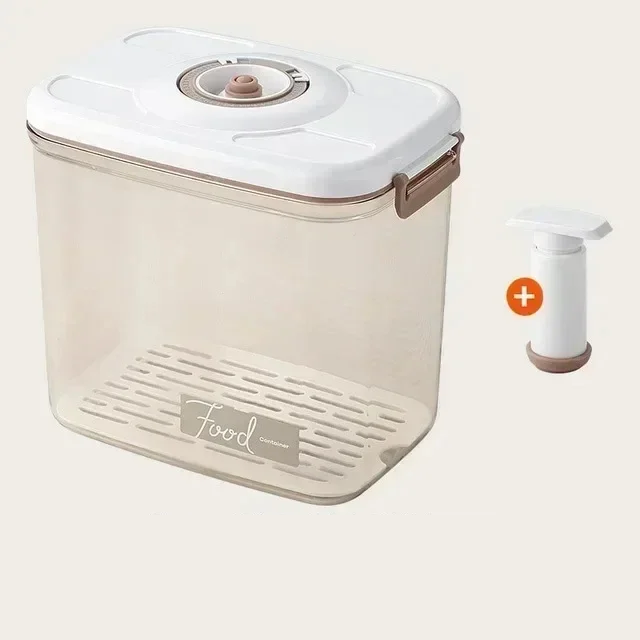 Food Storage Container Vacuum Seal & Hand Pump BPA-Free