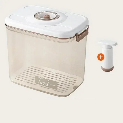 Food Storage Container Vacuum Seal & Hand Pump BPA-Free