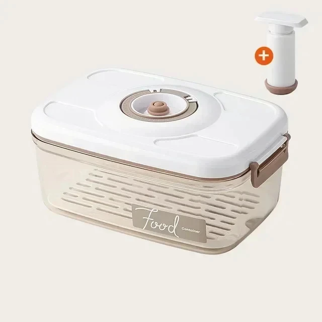 Food Storage Container Vacuum Seal & Hand Pump BPA-Free