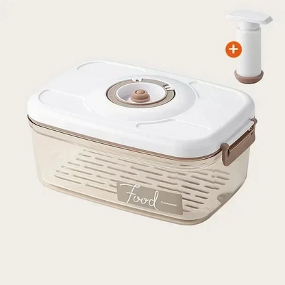 Food Storage Container Vacuum Seal & Hand Pump BPA-Free