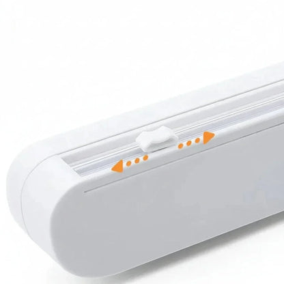 Food Wrap Dispenser Integrated Cutter Film & Foil Compatible