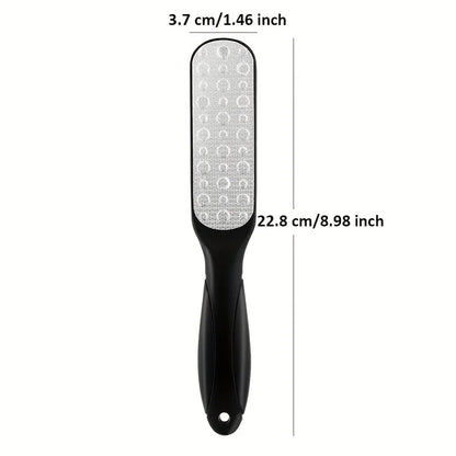 Foot Callus Remover Double-Sided Stainless Steel Non-Slip Handle