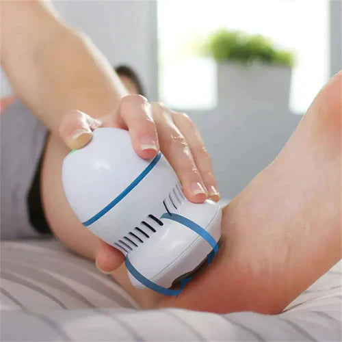 Foot Callus Remover Rechargeable Cordless Stainless Steel Rollers