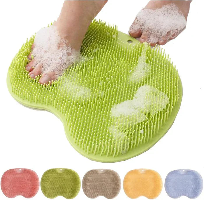 Foot Cleaning Mat 1,000+ Soft Bristles Non-Slip Suction Cups