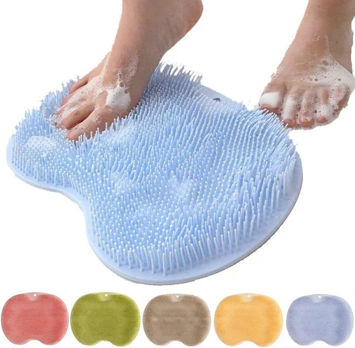 Foot Cleaning Mat 1,000+ Soft Bristles Non-Slip Suction Cups