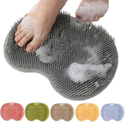 Foot Cleaning Mat 1,000+ Soft Bristles Non-Slip Suction Cups