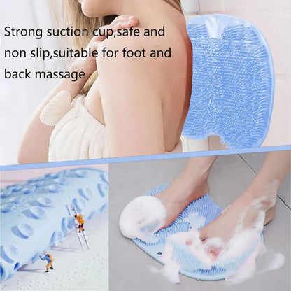 Foot Cleaning Mat 1,000+ Soft Bristles Non-Slip Suction Cups