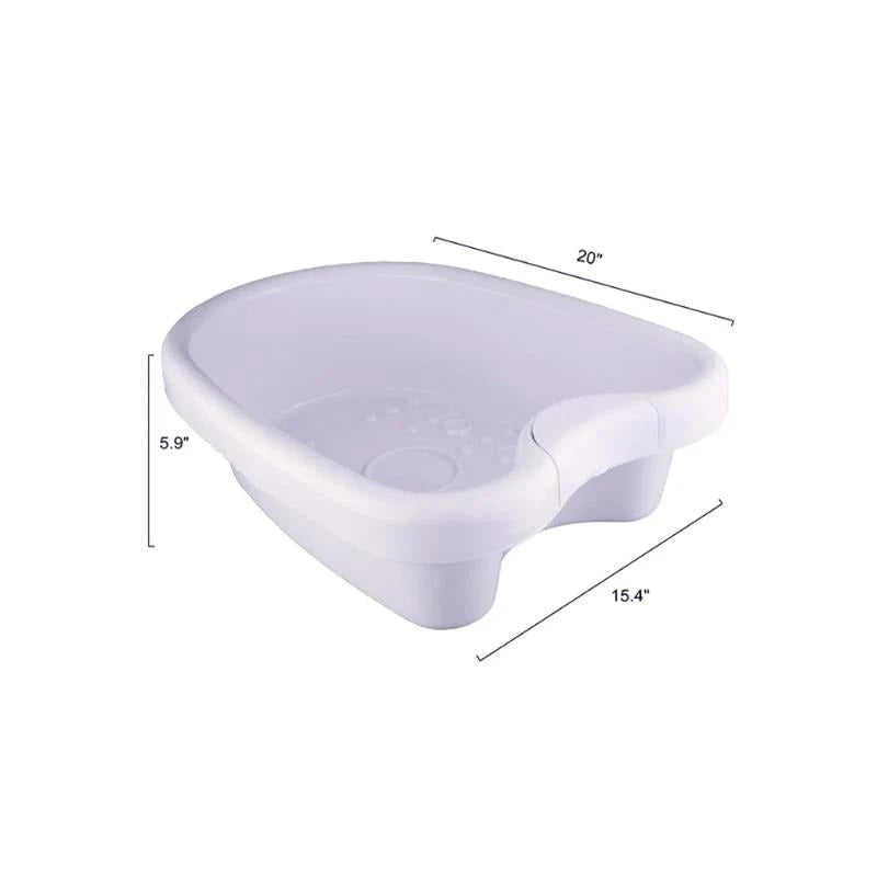 Foot Soaking Basin Textured Massage Bottom