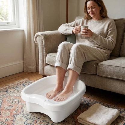 Foot Soaking Basin Textured Massage Bottom