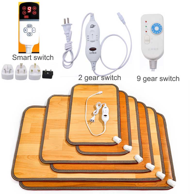 Foot Warmer Mat Adjustable Temperature Waterproof Surface
