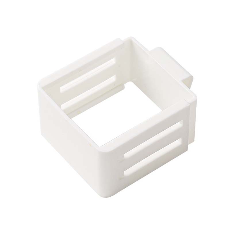Fridge Door Organizer Adjustable Clamp Space-Saving Polypropylene