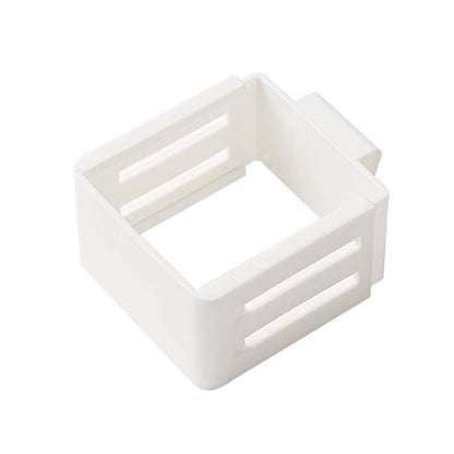 Fridge Door Organizer Adjustable Clamp Space-Saving Polypropylene