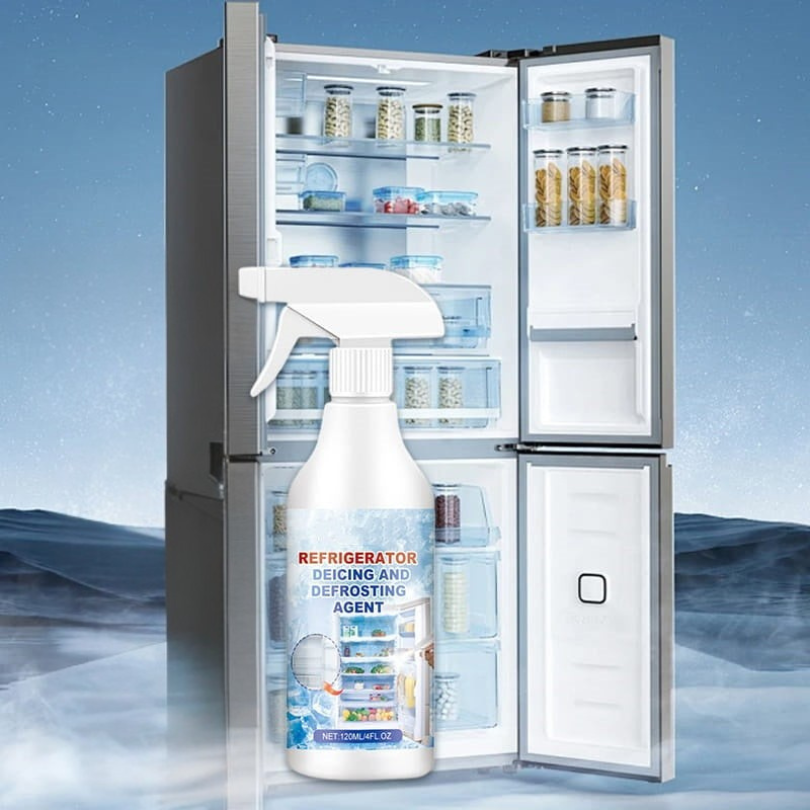 Fridge & Freezer De-Icer Spray Fast Non-Corrosive Food-Safe 500ml