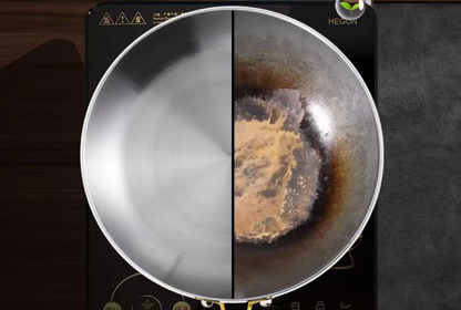 Frying Pan 7-Layer Even-Heat 316 Stainless Steel