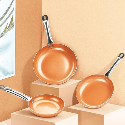 Frying Pan Copper Core PTFE-Free Nonstick