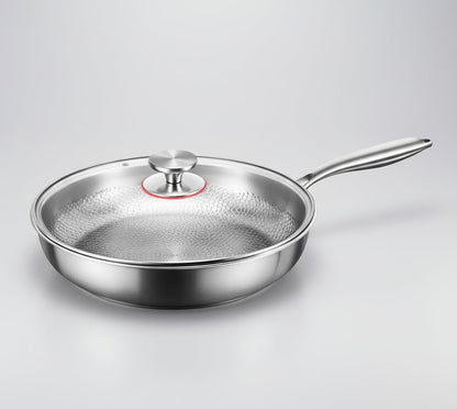 Frying Pan Hand-Hammered & Titanium-Coated Nonstick