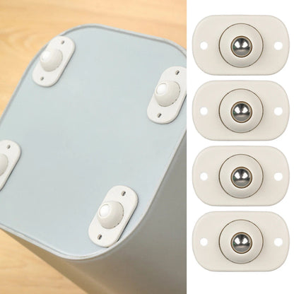 Furniture Gliders 360° Stainless Steel Ball Set of 8