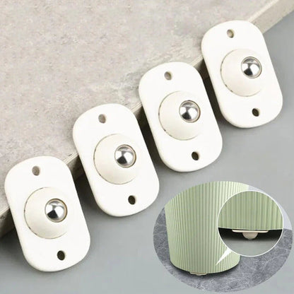 Furniture Glides Ball Bearing Self Adhesive Set of 8