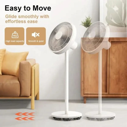 Furniture Glides Rotating Casters Floor Protection Set of 4