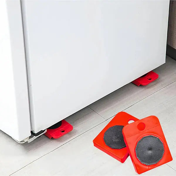 Furniture Lifter Set Ergonomic Lever & Scratch-Free Gliders