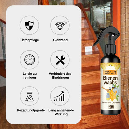 Furniture Polish Spray Beeswax & Lemon Oil Protective Finish