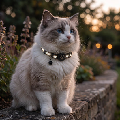 GPS Cat Collar Real-Time GPS Reflective Water-Resistant Silicone