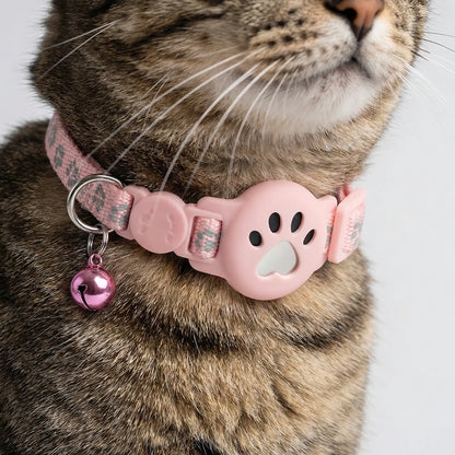 GPS Cat Collar Real-Time GPS Reflective Water-Resistant Silicone
