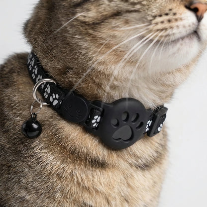 GPS Cat Collar Real-Time GPS Reflective Water-Resistant Silicone