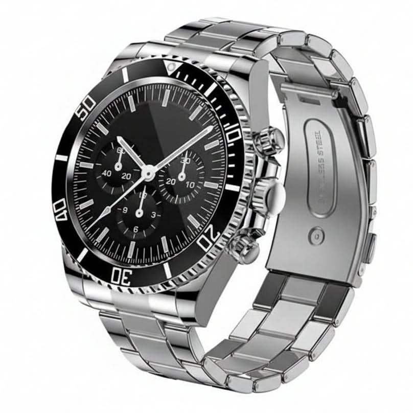 GPS Smartwatch Titanium Case Waterproof 21-Day Battery