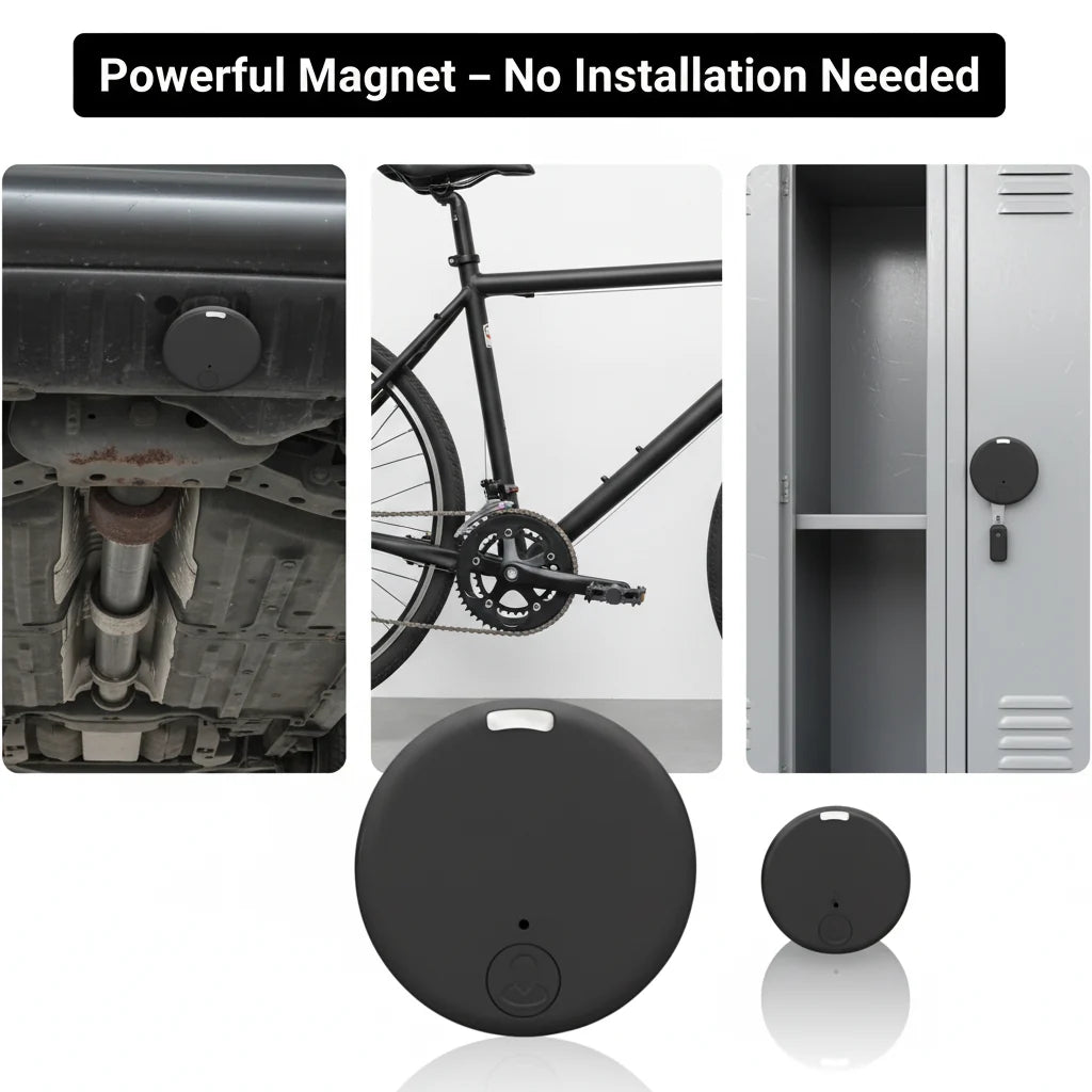 GPS Tracker Real-Time Location Magnetic Mount