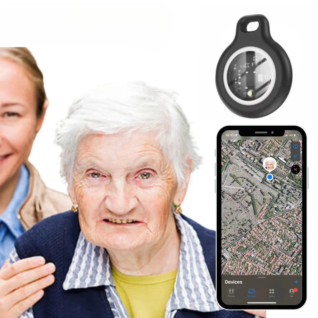 GPS Tracker for Seniors with Live Location and Long-Lasting Battery Life