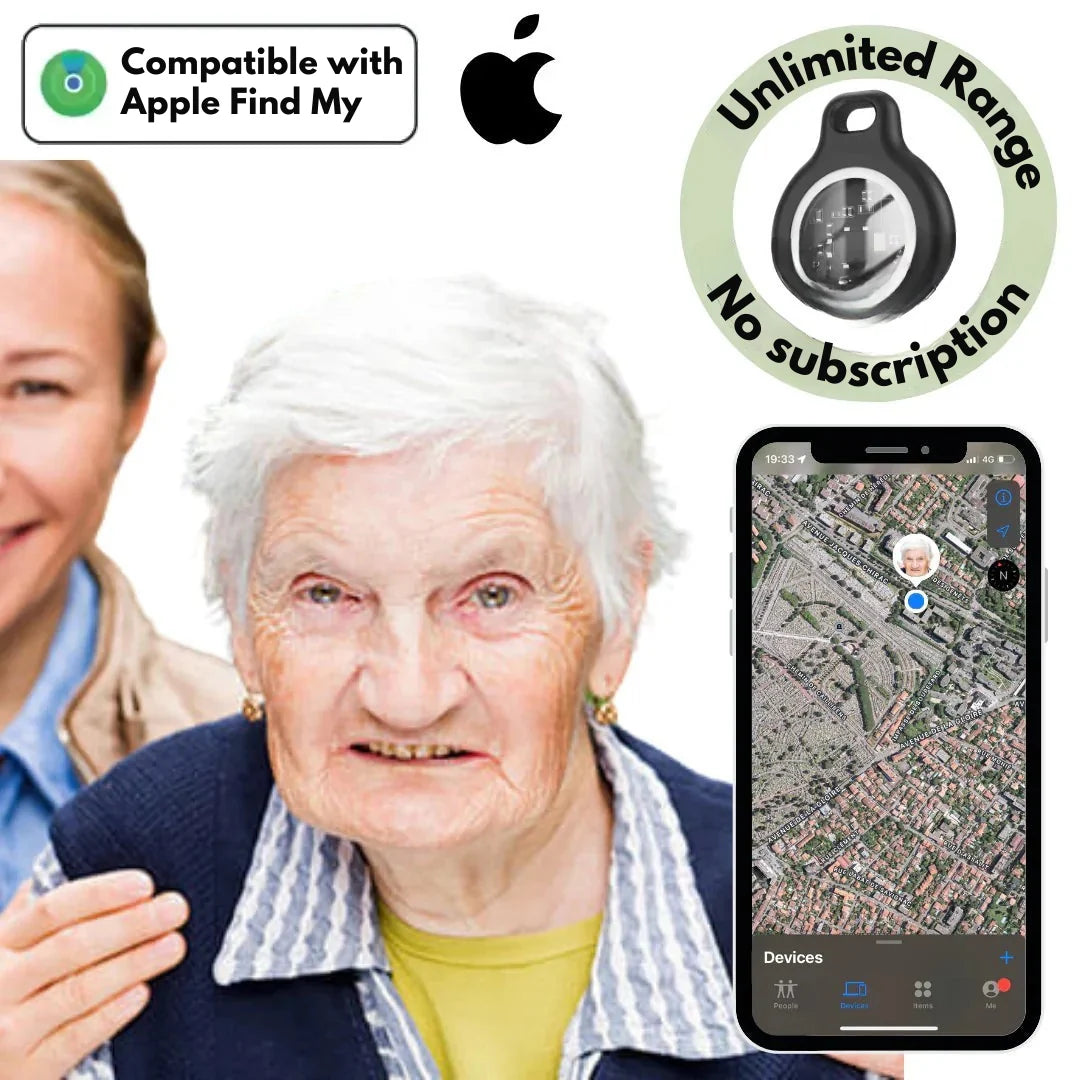 GPS Tracker for Seniors with Live Location and Long-Lasting Battery Life