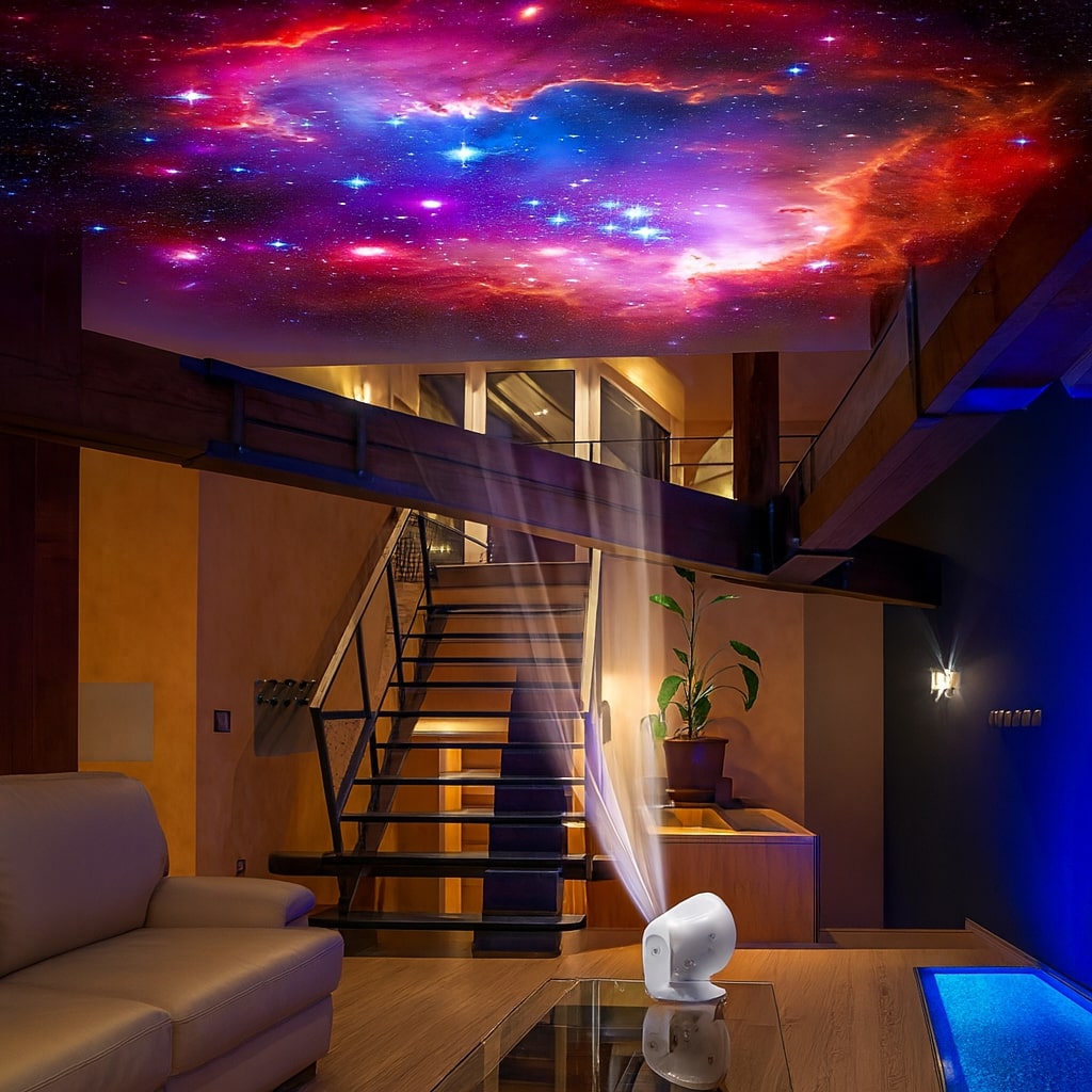 Galaxy Projector 13 HD Scenes Adjustable Focus & Timer