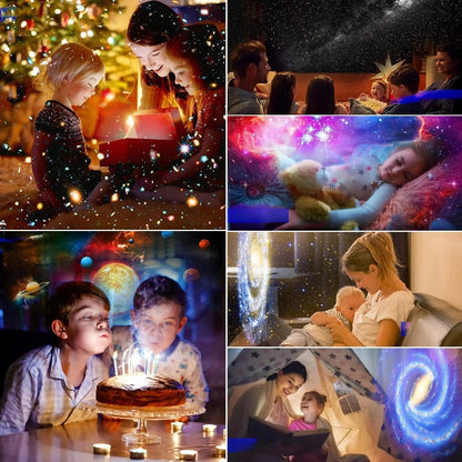 Galaxy Projector 13 HD Scenes Adjustable Focus & Timer