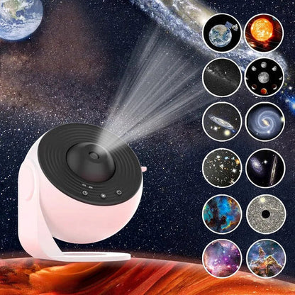 Galaxy Projector 13 HD Scenes Adjustable Focus & Timer